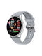 Nubi KM10 Smartwatch με Παλμογράφο (Γκρι)