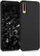 Soft Back Cover Σιλικόνης Μαύρο (Galaxy A70)