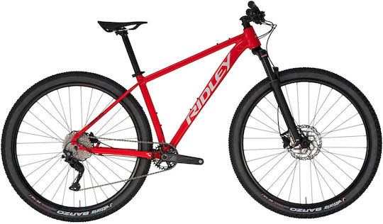 Ridley 29" 2024 Roșu Mountain Bike cu 9 Viteze și Frâne pe Disc Hidraulice
