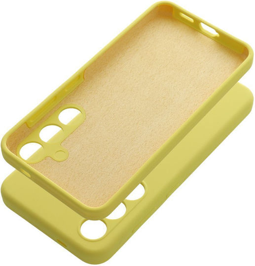Back Cover Σιλικόνης 2mm Κίτρινο (Honor X7a)