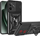Techsuit Camshield Back Cover Plastic / Silicone Black (Realme GT 6 / GT 6T)