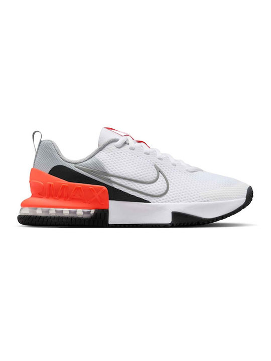 Nike Air Max Alpha Trainer 6 Sport Shoes for Training & Gym Light Smoke Grey / White / Black / Particle Grey