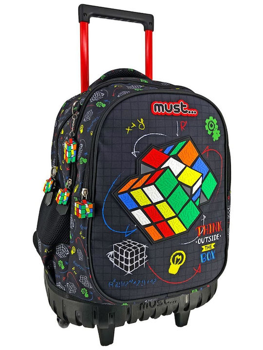 Must Outside Box School Bag Trolley Elementary, Elementary Multicolored 30lt