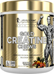 Kevin Levrone Gold Line - Creatine Chews Monohydrate Εξωτικά Φρούτα 240 ταμπλέτες
