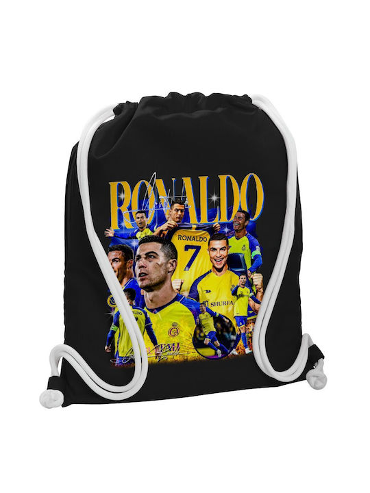 Koupakoupa Cristiano Ronaldo Al Nassr Gym Backpack Black