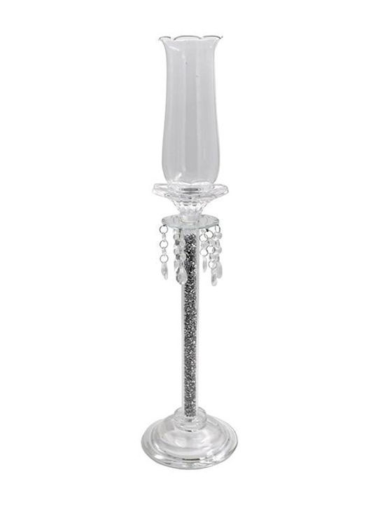 Fylliana Fl6615 Candle Holder Crystal in Transp...
