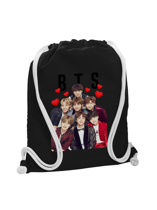 Koupakoupa Bts Hearts Gym Backpack Black