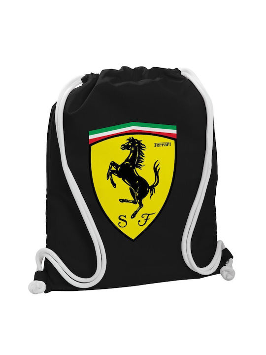 Koupakoupa Ferrari Geantă Înapoi Sala de sport Negru