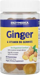 Enzymedica Ginger 60 ζελεδάκια Λεμόνι