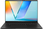 Asus Vivobook S 16 M5606WA-OLED-MX036W 15.6" UHD 120Hz (Ryzen AI 300 Serie-9 HX 365/24GB/1TB SSD/W11 Startseite) Neutral Black