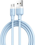 XO Regulär USB 2.0 auf Micro-USB-Kabel Blau 1m 1Stück