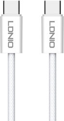 Ldnio USB 2.0 USB-C мъжки - USB-C мъжки 65W 1м Ldnio USB 2.0 USB-C мъжки - USB-C мъжки 65W 1м
