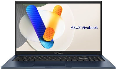 Asus Vivobook 15 X1504VA-BQ1098W 15.6" IPS FHD (Kern i5-1335U/16GB/1TB SSD/W11 Startseite) Quiet Blue (GR Tastatur)