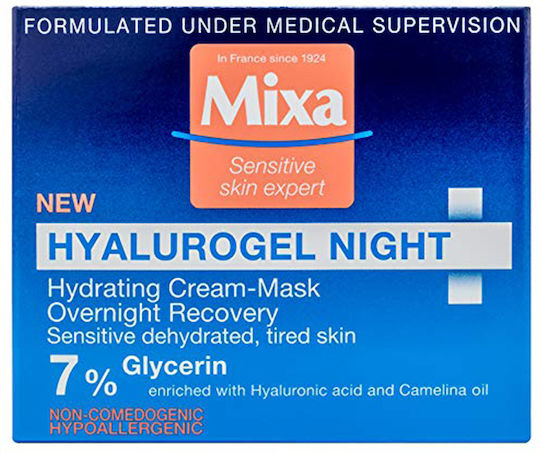 Mixa Hyalurogel Cream Face Night 50ml