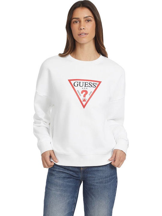 Long Women's Sweatshirt White