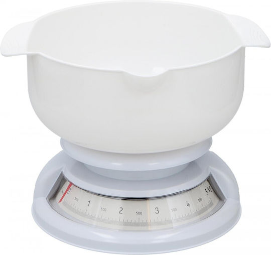 Alpina Appliances Ψηφιακή Ζυγαριά Κουζίνας με Κάδο έως 5kg Λευκή