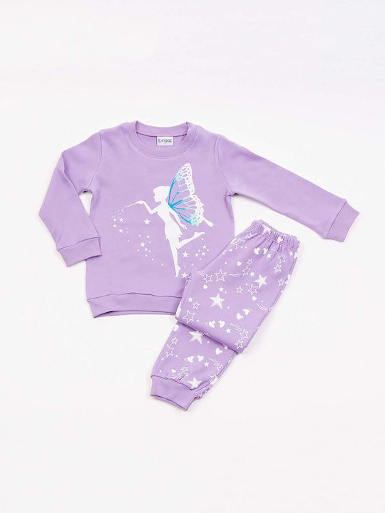 Trax Kids Pyjamas Lilac