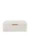 Orion Bread Box made of Bamboo White 42x24x16.5cm