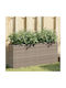 vidaXL Κήπου Planter Box 90x40cm în Culoare Gri 366409