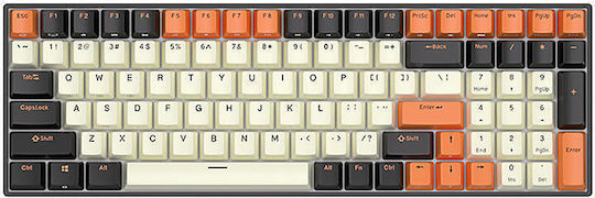 Royal Kludge RK100 Gaming Mechanical Keyboard with RGB Lighting English US