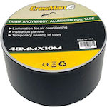 Black Aluminum Tape 48mmx10m Highpower 31302307