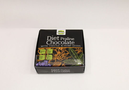 Grigoriou Family Farms Organic Chocolate Bags Praline with Stevia 80gr