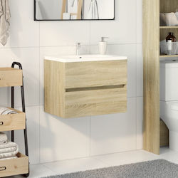 vidaXL Cabinet de baie fără chiuvetă L60xl38.5xH45cm Sonoma