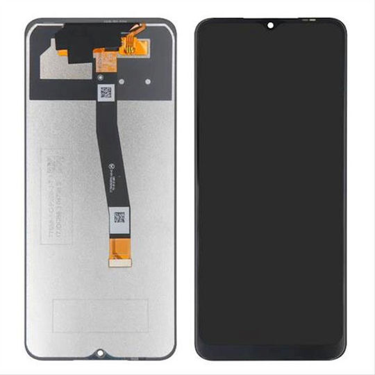 Samsung Screen with Touch Mechanism and Frame for Galaxy A22 5G (Black)