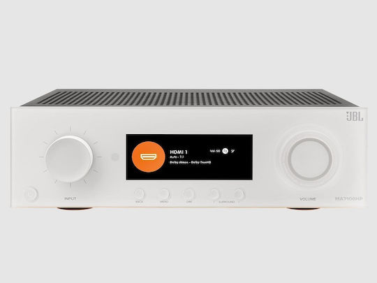 JBL MA7100HP Home Cinema Amplifier 4K/8K 7.2 Channels 125W/8Ω 175W/6Ω with HDR and Dolby Atmos White