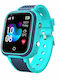 Kids Smart Watch Nubi Lt21 4G SIM Card Camera GPS+LBS+Wi-Fi Tracking Waterproof IP67 Blue