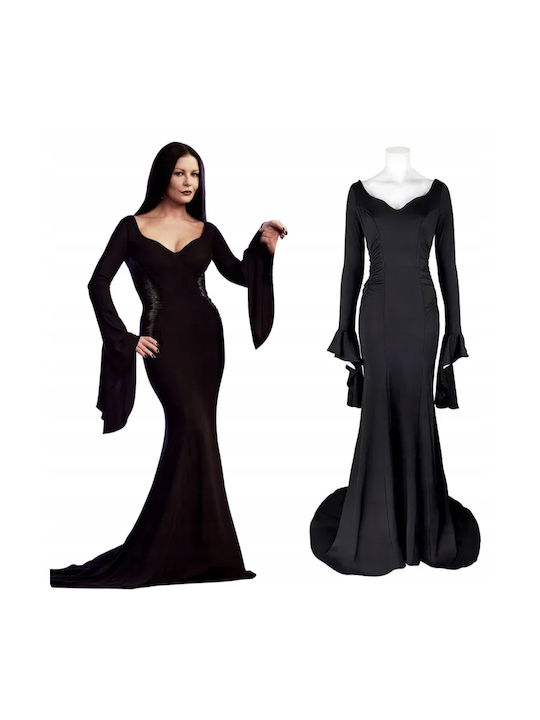 Morticia Addams Addams Dress XXL