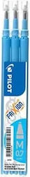 Pilot Frixion BLS-FR7-S3-LB 3 Ersatz- und Füllfederhaltertinten für Stift Hellblaue