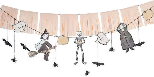 Ginger Ray Γιρλάντα για Party Halloween σε Πορτοκαλί χρώμα