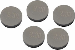 Supapa Prox pentru reglarea jocului de 10.00mm, grosime: 2 30mm 29.100230 Beta Rr 350 Efi 15-23 Beta Rr 350 11-14, set de 5 bucăți