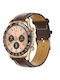 Nubi E18 PRO Smartwatch mit Pulsmesser (Brown /...