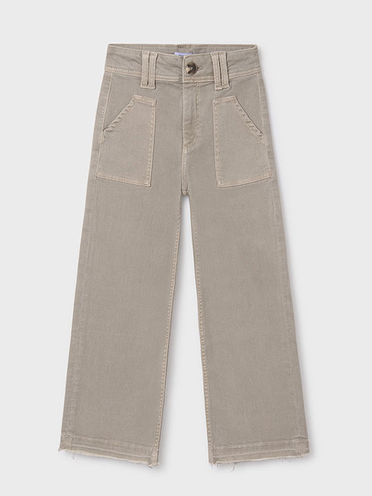 Kids' Khaki Jeans Trousers