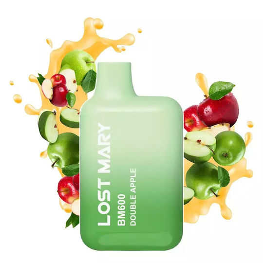 Lost Mary Einweg-E-Zigarette 600 Einweg-E-Zigaretten Double Apple 2ml 20mg Rote