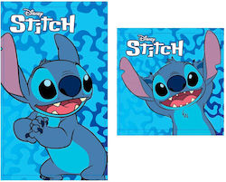 Disney Stitch Kids Beach Towel Blue