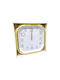 Wall Clock Plastic Yellow Ø30cm