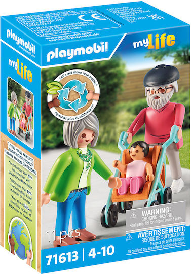 Playmobil Моят живот Дядо и Баба с Бебе за 4-10 години
