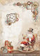 Stamperia Decoupage Rice Paper Gear Up for Chri...
