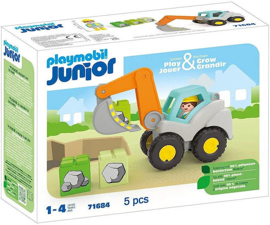 Playmobil Junior Φορτωτής Εκσκαφέας για 1-4 ετών
