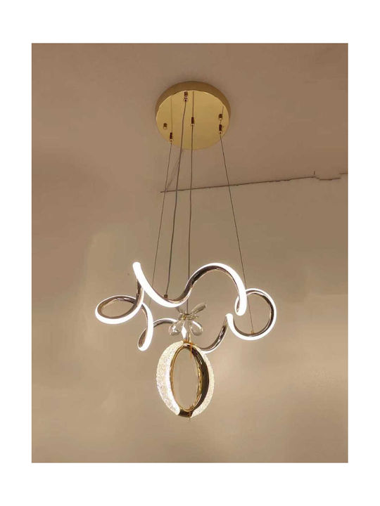 2147 Pendant Light LED with Warm to Cool White Light Gold