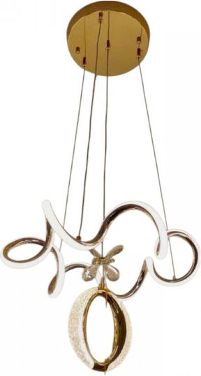 2147 LED Lumini Suspendate Auriu 50 cm