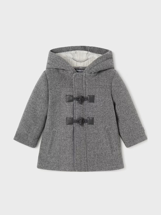 Kinder Mantel Kinder Mäntel & Jacken mit Futter & Kapuze Gray