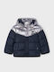 Παιδικό Casual Μπουφάν με Κουκούλα Navy Μπλε