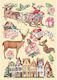 Stamperia Wooden Christmas Decoration 1pcs
