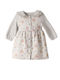 Children's Dress Long Sleeve Knitted Gray