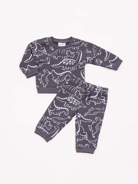 Trax Kinder Sweatpants Set - Jogginganzug Gray