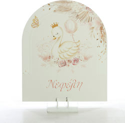 Bellissimo Stand De Prezentare Lebădă 70x70cm